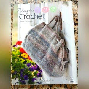 Easy 1 2 3 crochet book